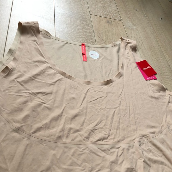 NWT Spanx Thinstincts Smooth Tank in Soft Nude Size 3X - Picture 2 of 8
